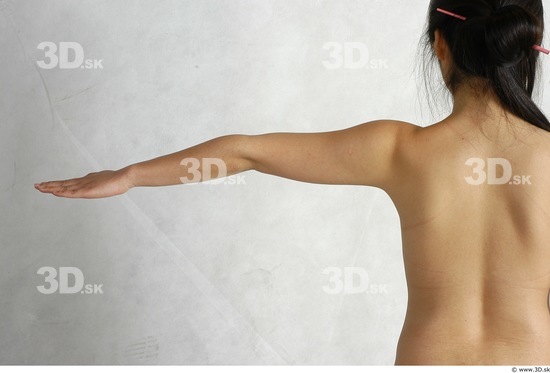 Arm Whole Body Phonemes Woman Animation references Asian Nude Slim Studio photo references