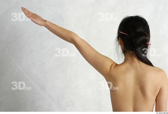 Arm Whole Body Phonemes Woman Animation references Asian Nude Slim Studio photo references