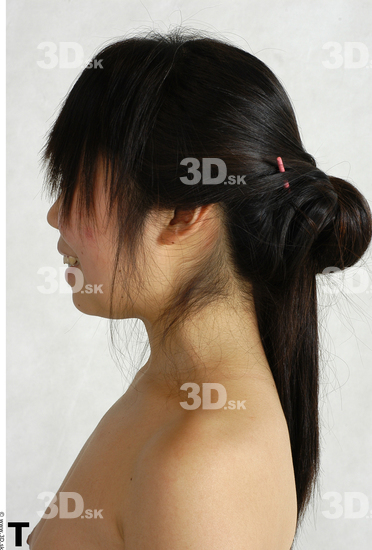 Face Whole Body Phonemes Woman Asian Nude Slim Studio photo references