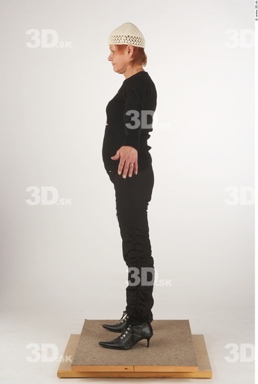 Whole Body Woman Casual Slim Studio photo references