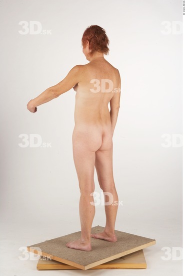 Whole Body Woman Nude Slim Studio photo references