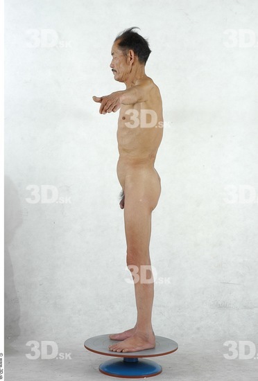 Whole Body Man Woman Artistic poses T poses Asian Nude Underwear Shoes Underweight Studio photo references