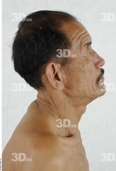 Whole Body Head Man Woman Artistic poses Asian Underwear Shoes Underweight Studio photo references