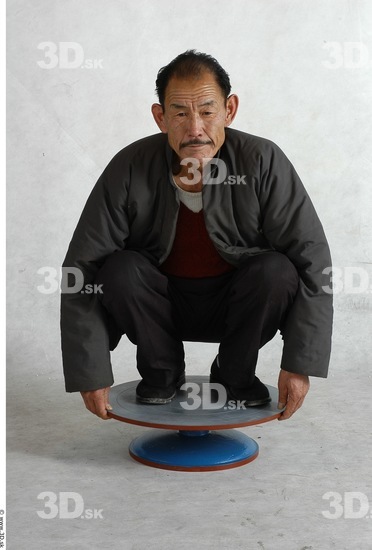 Whole Body Phonemes Man Asian Nude Casual Underweight Studio photo references