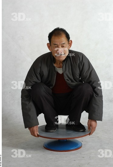 Whole Body Phonemes Man Asian Nude Casual Underweight Studio photo references