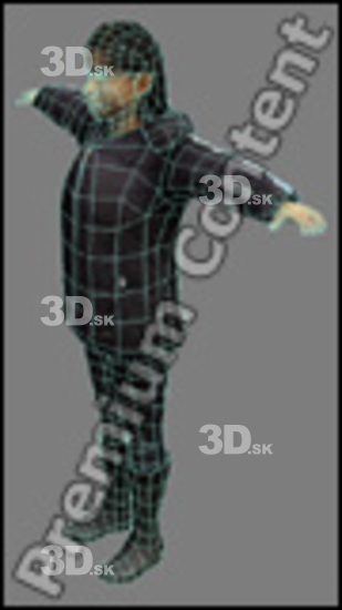 3D model Asian Woman