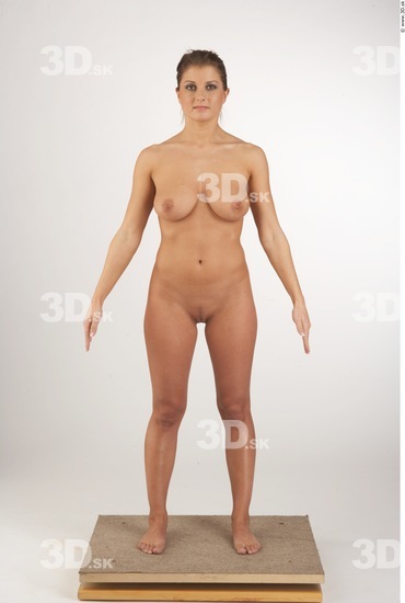 Whole Body Woman White Nude Slim