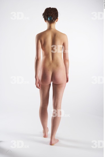 Whole Body Woman Animation references Nude Slim Studio photo references