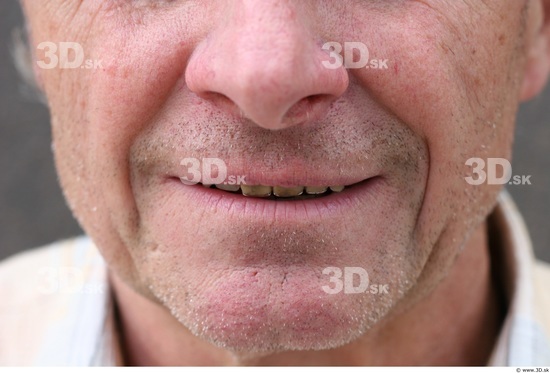 Mouth Man White Casual Average