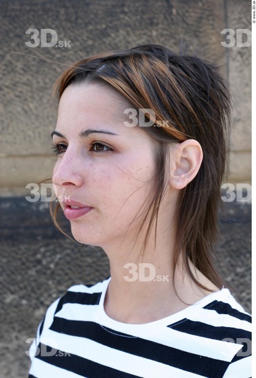 Whole Body Head Woman Casual Jewel Slim Street photo references