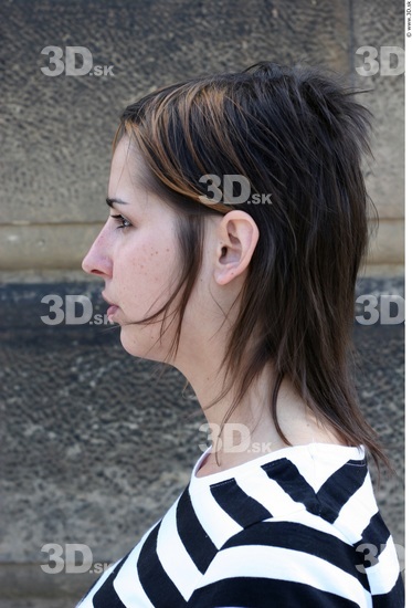 Whole Body Head Woman Casual Jewel Slim Street photo references