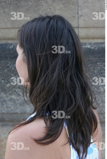 Whole Body Back Head Woman Casual Jewel Slim Average Street photo references