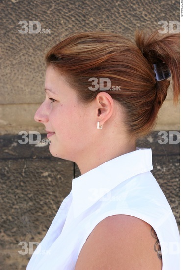 Whole Body Head Woman Casual Jewel Slim Average Street photo references