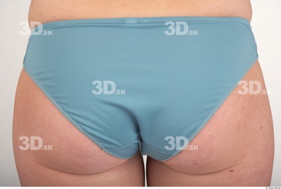 Whole Body Bottom Woman Nude Underwear Slim Panties Studio photo references