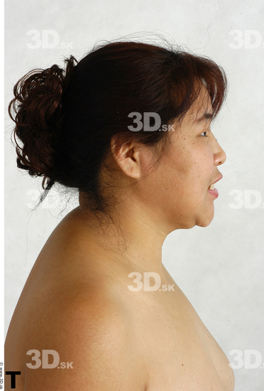 Face Whole Body Phonemes Woman Asian Nude Chubby Studio photo references