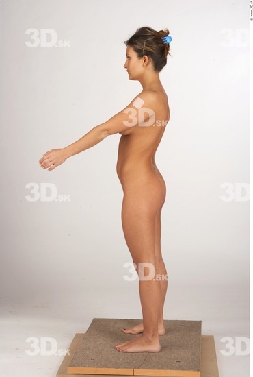 Whole Body Woman White Nude Slim