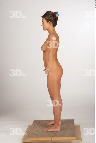 Whole Body Woman White Nude Slim