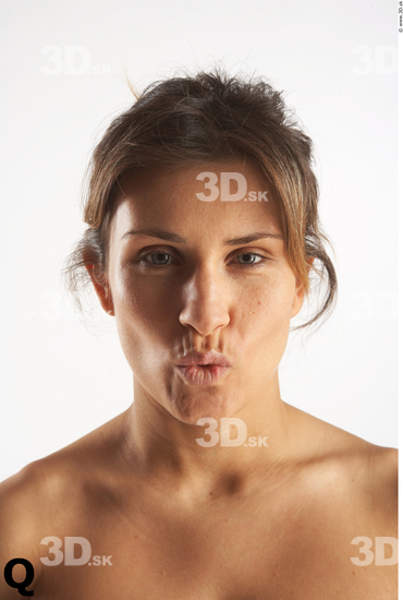 Face Whole Body Phonemes Woman Slim Studio photo references