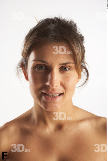 Face Whole Body Phonemes Woman Slim Studio photo references