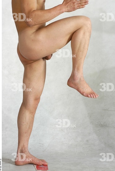 Whole Body Man Animation references Asian Nude Average Male Studio Poses