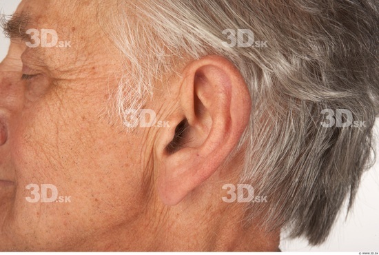 Ear Man White Nude Slim