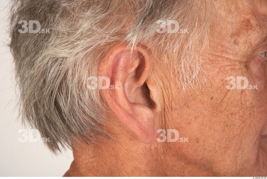 Ear Man White Nude Slim