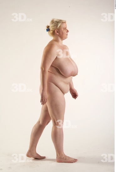 Whole Body Woman Animation references White Nude Chubby