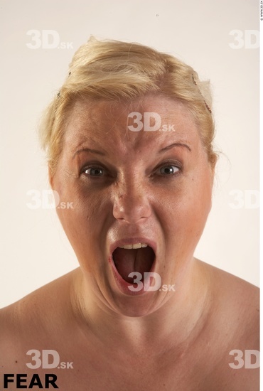 Face Emotions Woman White Chubby