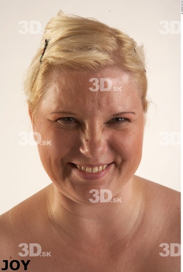 Face Emotions Woman White Chubby