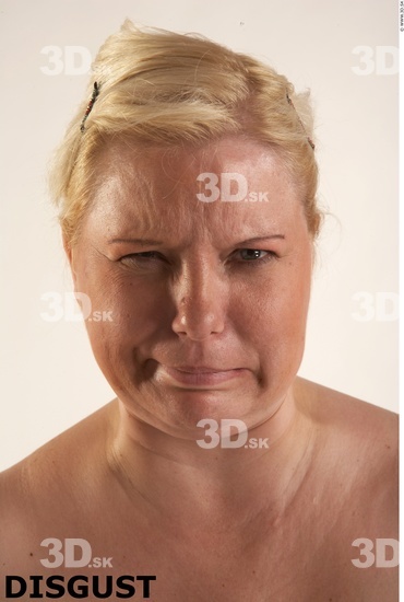 Face Emotions Woman White Chubby