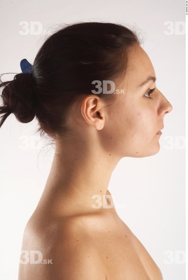 Neck Woman Animation references White Nude Slim