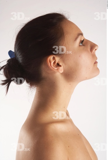 Neck Woman Animation references White Nude Slim