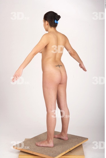 Whole Body Woman White Nude Slim