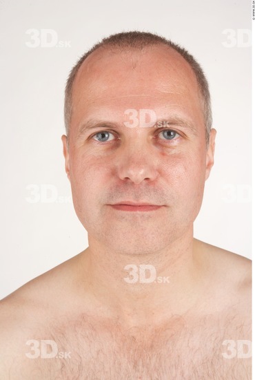 Whole Body Head Man Nude Underwear Athletic Studio photo references