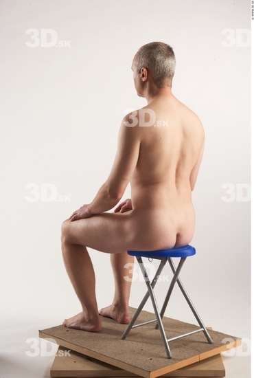 Whole Body Man Artistic poses White Nude Athletic