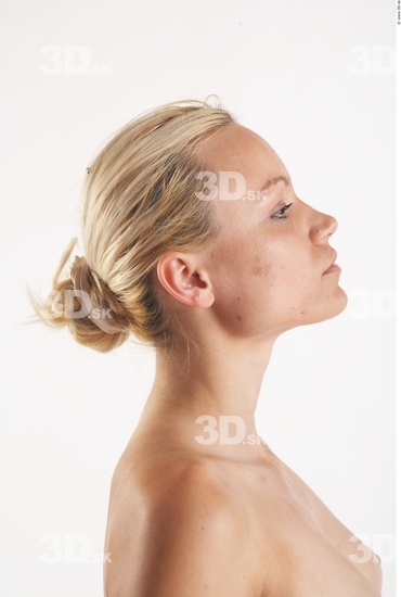 Neck Woman Animation references White Nude Slim