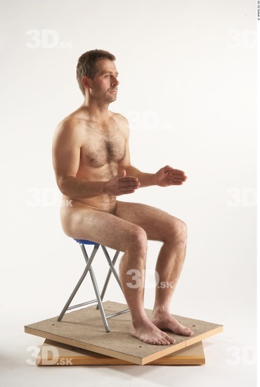 Whole Body Man Artistic poses White Nude Athletic