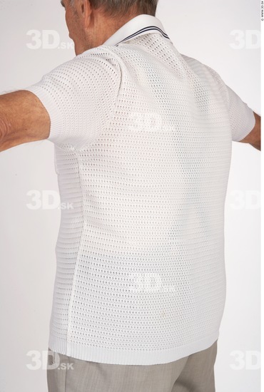 and more Upper Body Man White Casual Average