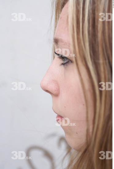 Nose Whole Body Woman Casual Slim Street photo references