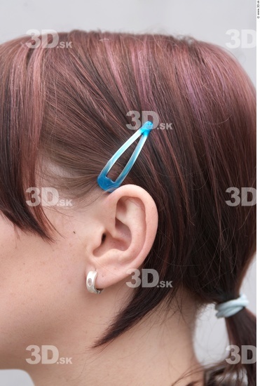 Ear Whole Body Woman Tattoo Casual Slim Street photo references