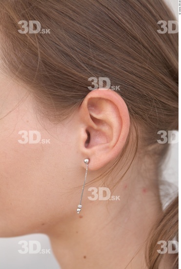 Ear Whole Body Woman Casual Slim Street photo references