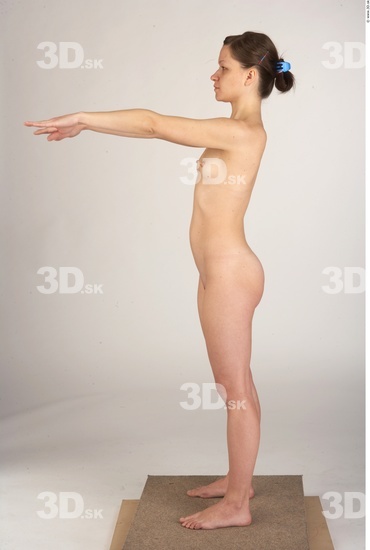 Whole Body Woman White Nude Slim