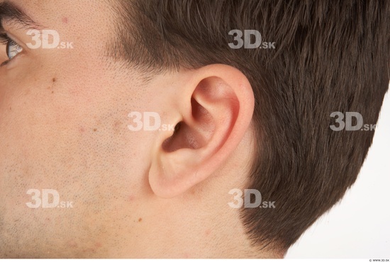 Ear Man White Nude Slim