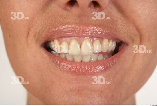 Teeth Woman White Nude Slim