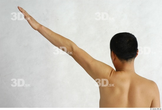 Whole Body Phonemes Man Asian Nude Slim Male Studio Poses