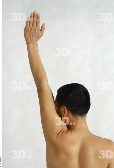 Whole Body Phonemes Man Asian Nude Slim Male Studio Poses