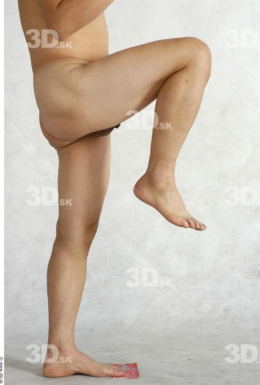 Whole Body Phonemes Man Asian Nude Slim Male Studio Poses