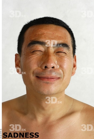 Whole Body Phonemes Man Asian Nude Slim Male Studio Poses