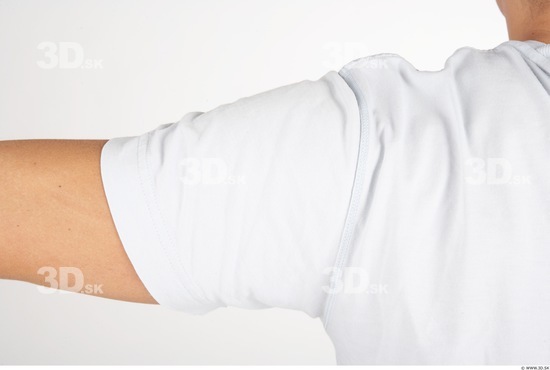 Arm Man White Casual Athletic