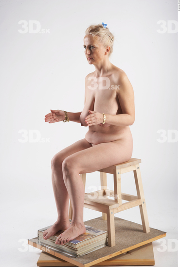 Whole Body Woman Artistic poses White Nude Average